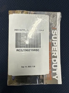 2024 Super Duty Quick Reference Guide - Bild 1 von 2