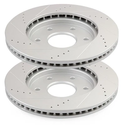 12.60" (320mm) Front Disc Brake Rotors for 2004 2005 Nissan Armada Titan QX56 - Image 1 of 4