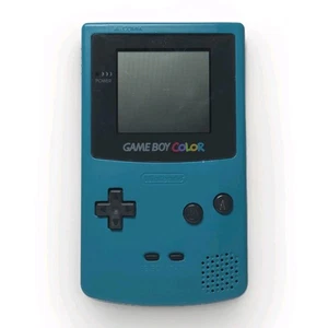 Nintendo Gameboy Color GBC Teal Blue Handheld System Console CGB-001 Tested - Picture 1 of 8