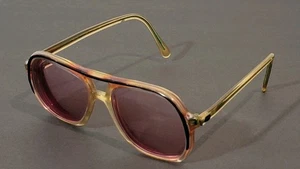 Vintage 1970’s Marcel Morot Women’s Lagoon Clear Gold Style Sunglass Frames - Picture 1 of 7