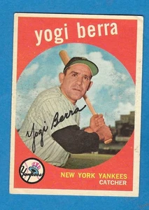Topps 1959 HOF Yogi Berra New York Yankees #180 - Picture 1 of 2