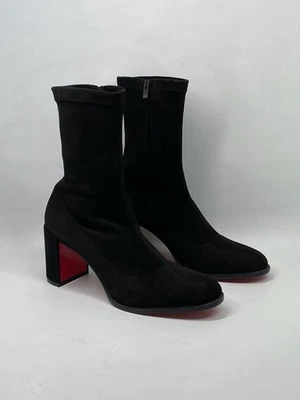 Botas Christian Louboutin Stretchadoxa 70MM camurça tamanho 38.5 varejo $1295 - Imagem 1 de 4