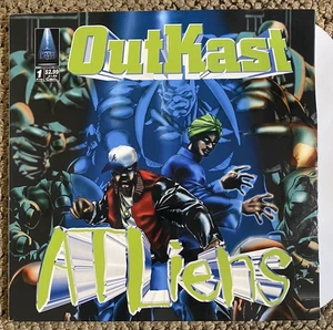 OutKast - Aliens - (2LP) 1996 LaFace LP Vinyl Record - Picture 1 of 11