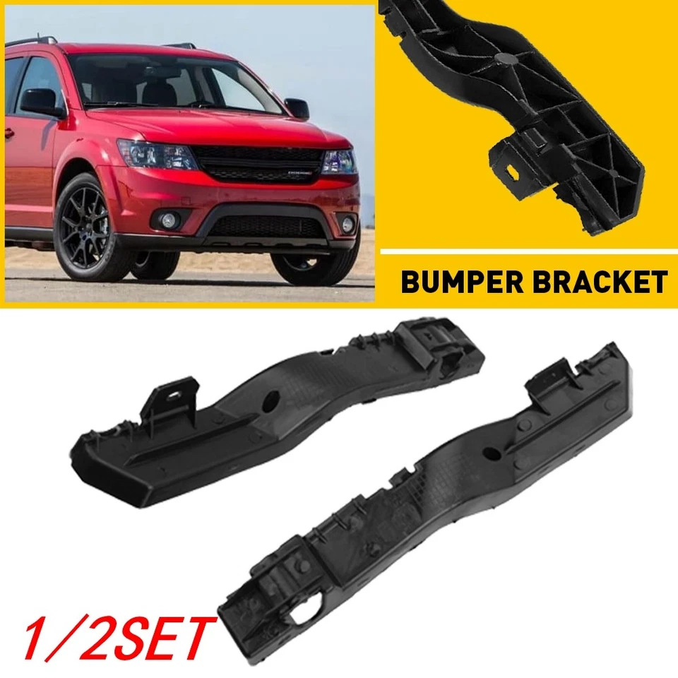 Комплект кронштейнов бампера для пары передних бамперов Dodge Journey 2009-2018 годов выпуска/4 шт./6 шт. пластик - Изображение 1 из 1