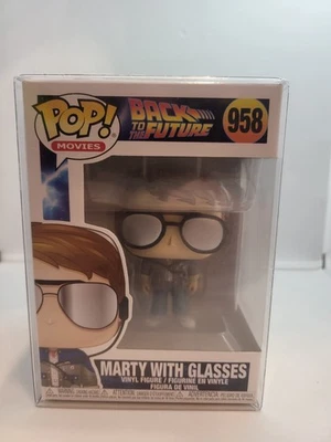 BACK TO THE FUTURE FUNKO POP - MARTY WITH GLASSES #958 UNIVERSAL - Photo 1/4