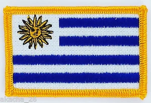 PATCH ECUSSON BRODE DRAPEAU URUGUAY INSIGNE THERMOCOLLANT NEUF FLAG PATCHE - Imagen 1 de 1