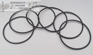 6 Pieces Drive Belt For CD Player 20,25, 30, X 1 MM - Picture 1 of 2