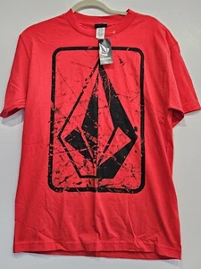 Volcom Men's M Tee T-Shirt Short Sleeve Red Banger Stone S/S NWT - Picture 1 of 1
