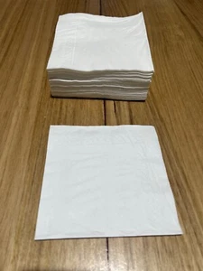 Cocktail lunch napkins serviettes 23cm x 23cm various colours 2ply 250 pack - Picture 1 of 4