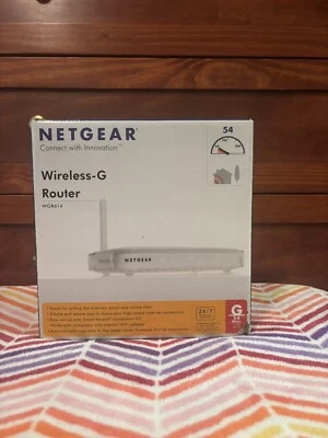 Netgear Wireless- G  internet  Router WGR614. New - Image 1 of 4