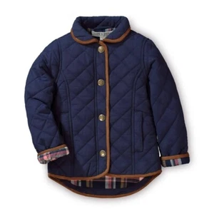 NWOT Hope & Henry Girls' Quilted Riding Coat size 5 T - Picture 1 of 8
