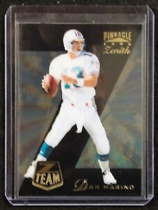 Dan Marino Miami Dolphins 1996 Pinnacle Zenith Z Team Card #12