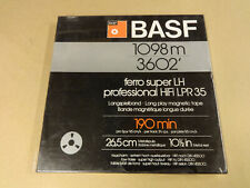 NEW & SEALED 10" (26,50 CM) METAL REEL TAPE BASF LPR35 IN ORIGINAL BOX