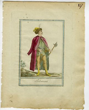 2-Antique Prints-POLAND-CULTURE-TRADITIONAL-ATTIRE-Labrousse-Grasset-1797