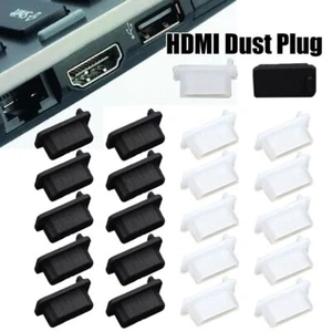 Universal HDMI Female Port Dustproof Cover Anti Dust Plug Silicone Stopper - Photo 1 sur 14