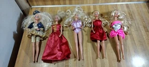 (5) Muñecas Barbie Bonde, 1966, Mattel, ¡trajes! - Imagen 1 de 6