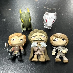 Funko Mystery Mini Game Of Thrones Figures Lot Of 5 - Picture 1 of 1
