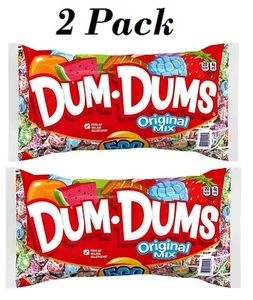 Dum Dum Original Pops (500 ct. cada paquete - 2 paquetes) ¡GRAN PRECIO! - Imagen 1 de 5