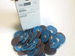 TRU-MAXX P/N 93141372 Typ S Schnellwechsel 2" Schleifteller 60G A/O Box/100 - Bild 1 von 4