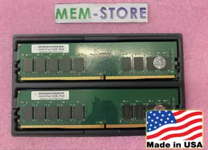 32GB 2x16G DDR4-2666MHz ECC UDIMM RAM for Dell PowerEdge R340 R350 T340 T350 - Picture 1 of 5
