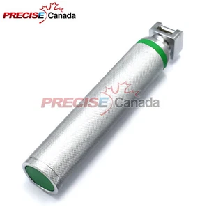 LARYNGOSCOPE FIBER OPTIC HANDLE MEDIUM EMT ANESTHESIA MEDICAL - Picture 1 of 3