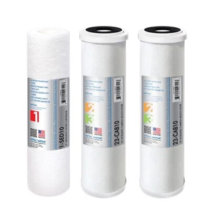 APEC US MADE Stage 1,2&3 Replacement Water Filter For RO System FILTER-SET - Picture 1 of 11
