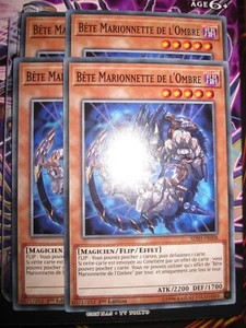 YU-GI-OH! COM PLAYSET (LOT DE 4) SDSH-FR008 BÊTE MARIONNETTE DE L'OMBRE ED1 NEUF - Bild 1 von 1