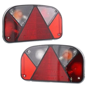 Aspöck Multipoint 2 II Anhänger Rückleuchten Set re/li Rücklichter Heckleuchten - Bild 1 von 9