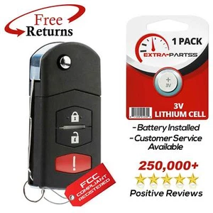 For 2006 2007 2008 2009 2010 2011 2012 2013 2014 2015 Mazda 5 Key Car Remote Fob - Picture 1 of 7