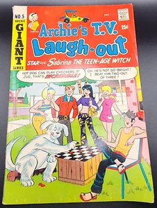 ARCHIE'S TV LAUGH OUT #5 1970 68 PAGE Giant SABRINA The Teenage WITCH Comic Book - Picture 1 of 5