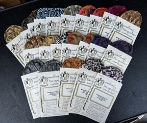 Vintage Men's Pocket Squares Handkerchief Silk and Other Fabrics Lot - Picture 1 of 4
