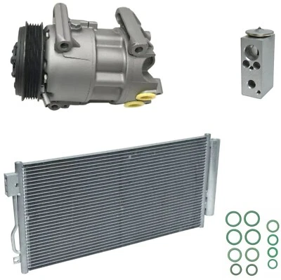 Kit de compresor de aire acondicionado RYC Reman con condensador AD-0506 para Fiat 500L 1,4L 2017 Foto 1 de 4