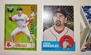 2012 TOPPS HERITAGE BASEBALL ADRIAN GONZALEZ #285 - Picture 1 of 4