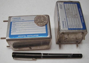Cinox 5+ MHz Oscillators, Experimenters Item, 3 ea. CHEAP - Picture 1 of 1