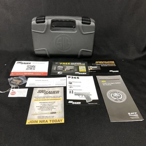 Sig Sauer P365XL Fábrica OEM CAJA Estuche Rígido con Espuma, Moneda y Manual del Propietario - Imagen 1 de 12