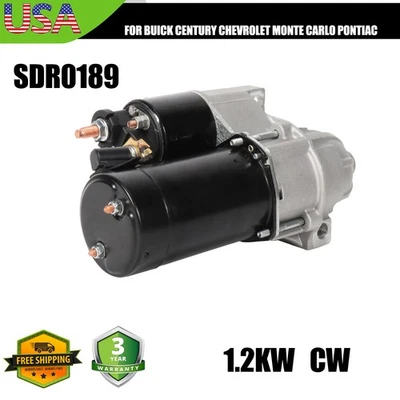 Starter For Chrysler 300 2017-2020 Jeep Wrangler 2012-2021 Ram 1500 2015-2021 - Image 1 of 4