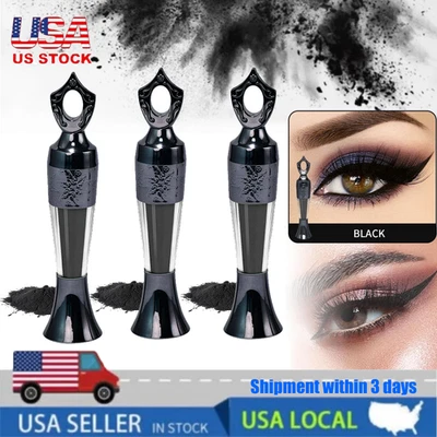 Lasting South African Egyptian Style Eyeliner Powder for Eye Makeup Enhancing - Image 1 of 4