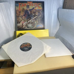 LP ELTON JOHN CAPTAIN FANTASTIC & THE BROWN DIRT COWBOY Complete W/ OG INSERTS - Picture 1 of 24