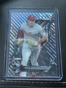 2018 Topps High Tek - Rhys Hoskins #HT-RH Pattern 1 Galactic Diffractor (RC) - Picture 1 of 2