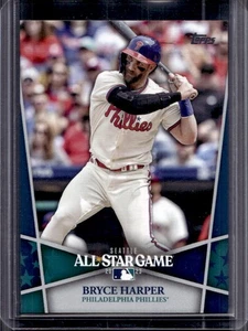 2023 Topps All-Star Game Bryce Harper Teal #2/25 Phillies - Picture 1 of 2
