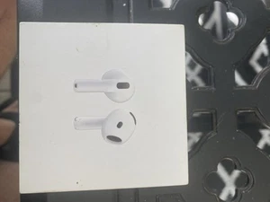 Apple AirPods (4th Generation) 2024 Serial #MJQLK4QN79-excellent - Picture 1 of 4