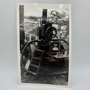 John Day Original Photo 1971 – Merryweather Steam Fire Pump Crofton Vintage - Picture 1 of 13