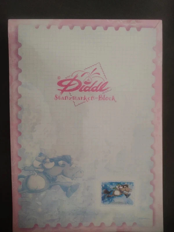 Diddl bloc neuf A4 Timbres  numéro 108 - 50 feuilles Cheval Galupy - Photo 1/1