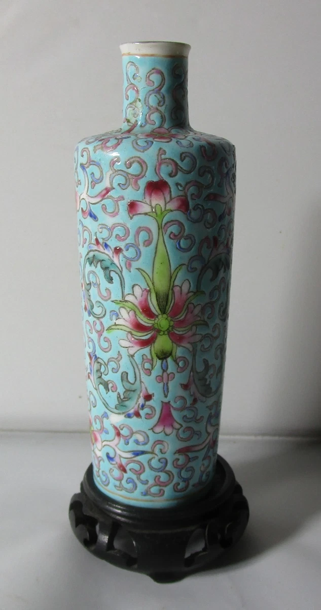 中国美術 中国古玩 大清廉照年製 花瓶 時代 骨董 壺 花生 工芸 古
