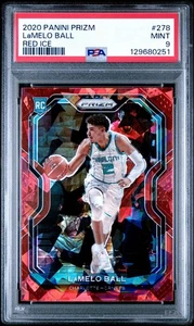 2020-21 Panini Prizm - LaMelo Ball #278 Red Ice Prizm (RC) - Bild 1 von 3