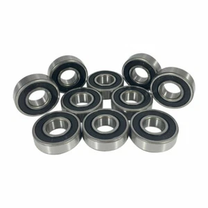 (Stck. 9) 6203-2RS C3 PREMIUM ABGEDICHTETES KUGELLAGER 17 X 40 X 12 (Menge 10) 6-203-4E - Bild 1 von 3