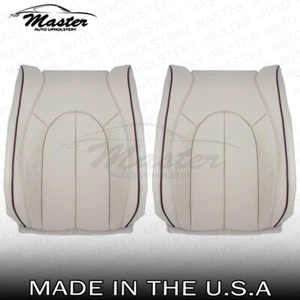 Cubiertas de cuero gris superior izquierda y derecha 2017-2019 para Chrysler Pacifica, perfectas - Imagen 1 de 8