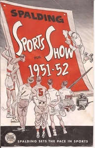 1951-52 SPALDING SPORTS SHOW - SAMMY BAUGH - BOBBY JONES - RED BARBER - Picture 1 of 9