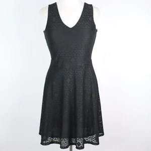 Vestido recortado con superposición de encaje para mujer CeCe XS - Imagen 1 de 6