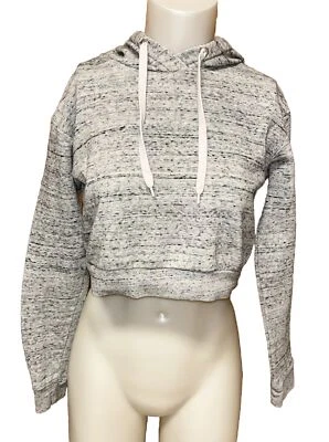 Sudadera con Capucha H&M Gris Dividido Recortado Pullover Talla XS Foto 1 de 3
